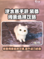 逆水寒手游装备词条怎么选介绍