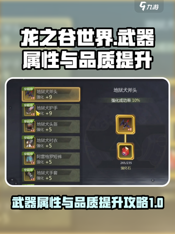 龙之谷世界武器属性怎么样介绍截图1