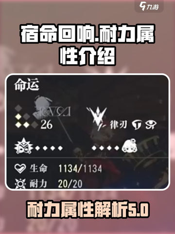 宿命回响耐力是什么介绍截图1