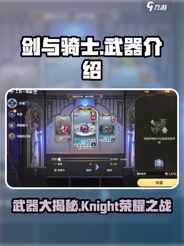 剑与骑士武器有哪些介绍截图1