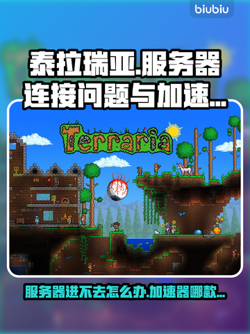 泰拉瑞亚🔥服务器进不去？加速器推荐⚡截图1