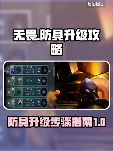 无畏游戏防具升级全流程🔥轻松提升战力！截图1