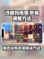 沙威玛传奇为啥大家没声音介绍