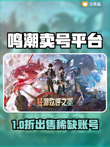 🔥《鸣潮》卖号平台大揭秘！💎安全靠谱推荐截图1