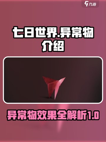 七日世界全异常物介绍介绍截图1
