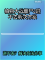🎮植物大战僵尸2进不去？速看解决方法！