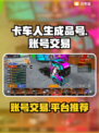 卡车人生成品号交易平台推荐🎮🔥