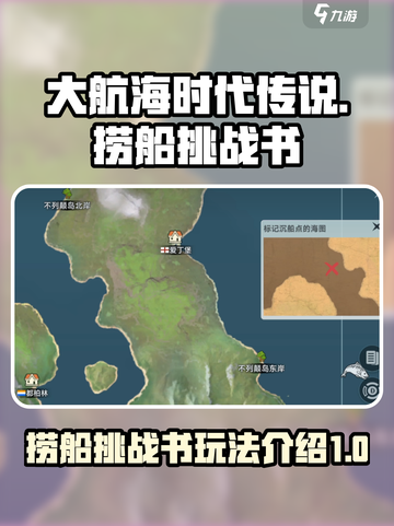大航海时代传说捞船和挑战书攻略介绍截图1