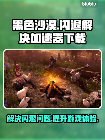 黑色沙漠🔥闪退解决+加速器下载秘籍🎉截图1