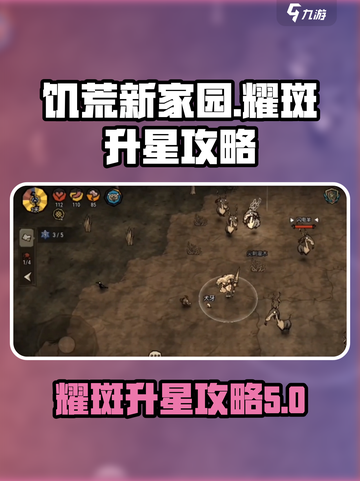 饥荒新家园✨耀斑升星攻略，快速提升战力！截图1