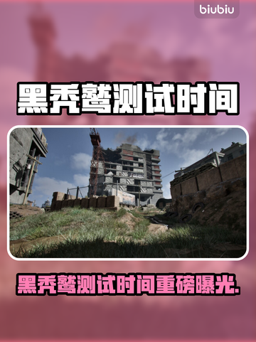 💥黑秃鹫测试时间曝光！速看详情截图1