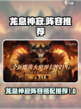 龙息神寂阵容推荐介绍