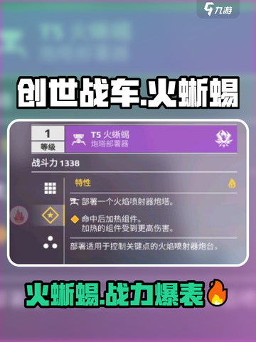 创世战车火蜥蜴介绍介绍截图1