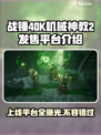 战锤40K机械神教2上线🔥发售平台全揭秘！🎮