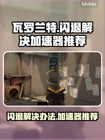 瓦罗兰特闪退？⚡用这款加速器稳如泰山！截图1