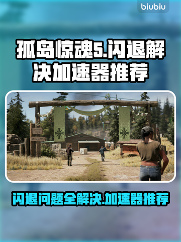 孤岛惊魂5闪退？❌用这个加速器轻松解决⚡截图1