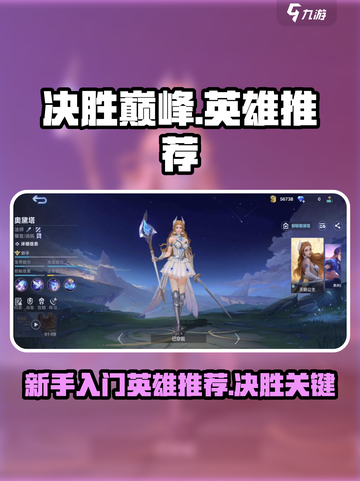 决胜巅峰英雄推荐介绍截图1