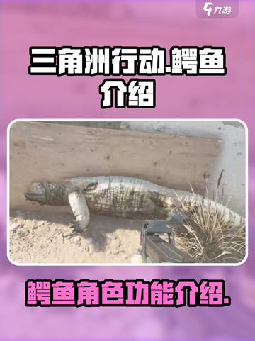 三角洲行动鳄鱼有什么用介绍截图1