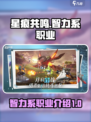 星痕共鸣智力系职业有哪些介绍