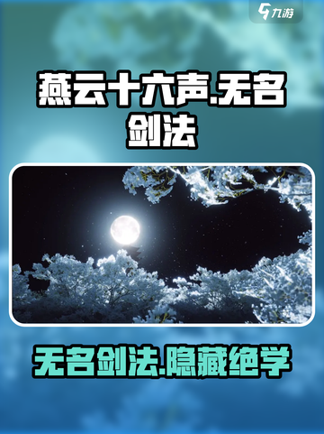 燕云十六声🔥无名剑法超全解析！游戏技巧一网打尽✨截图1