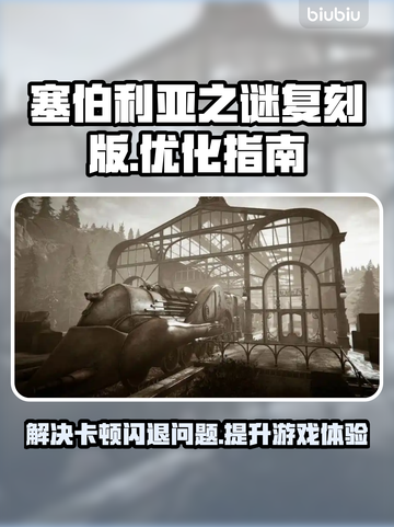 塞伯利亚之谜复刻版闪退？⚡加速器解决卡顿🔥截图1