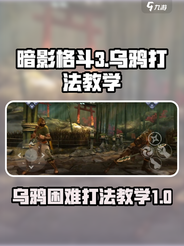 暗影格斗3乌鸦困难攻略介绍截图1