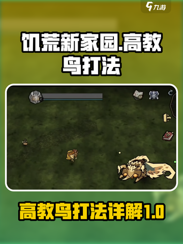 饥荒新家园🔥高教鸟打法详解，轻松取胜⚡截图1