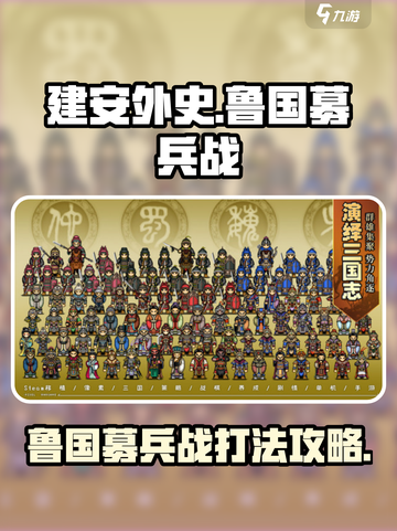 建安外史鲁国募兵战攻略介绍截图1