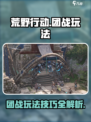 荒野起源团战🔥玩法揭秘，这样玩才刺激！