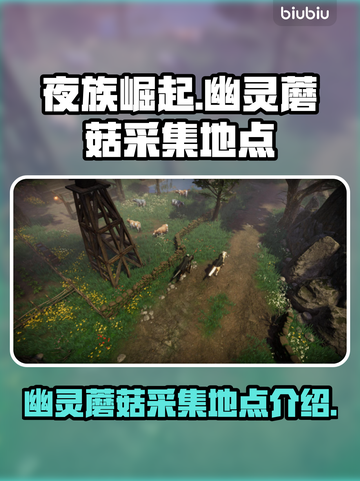 夜族崛起🔥幽灵蘑菇采集地点大曝光！🍄截图1