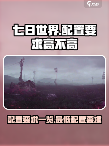 七日世界配置要求高不高介绍截图1