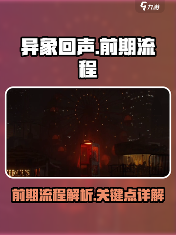 异象回声攻略介绍介绍截图1