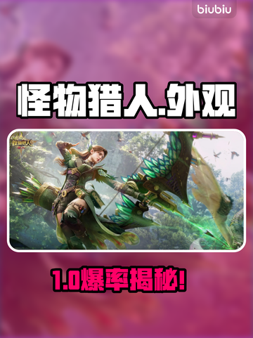 🔥《怪物猎人》全外观获取秘籍！✨截图1