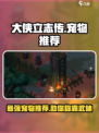 大侠立志传哪个宠物好介绍