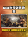 CSOL账号交易🔥哪里卖最划算？玩家必看👇