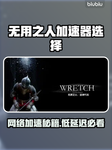 🎮Wretch无用之人加速器推荐！告别高延迟秘籍🔥截图1