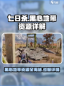 七日世界🔥黑心地带资源大揭秘！玩家必看👇