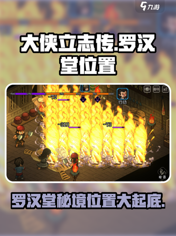 《大侠立志传》罗汉堂位置🔥超详细地图指引！截图1
