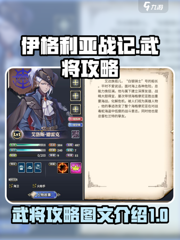 伊格利亚战记武将攻略介绍截图1