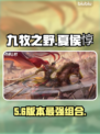 《九牧之野》夏侯惇逆天阵容🔥