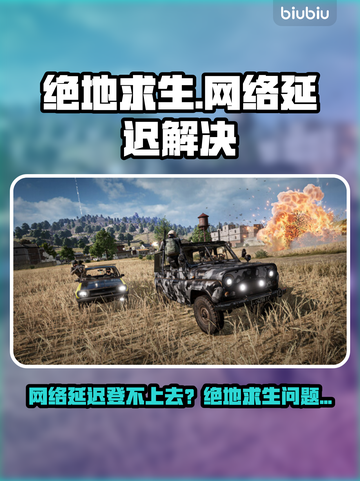 🔥绝地求生登不上去？网络延迟终极解决办法！💥截图1