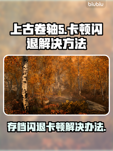 上古卷轴5闪退卡顿？这几招教你轻松解决！🔥🎮截图1
