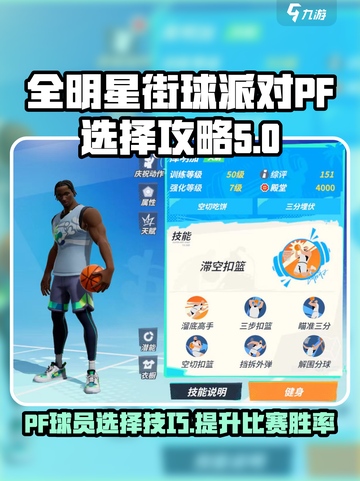 全明星街球派对PF强度推荐介绍截图1