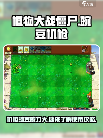 植物大战僵尸🔥机枪豌豆输出爆表！杂交版使用攻略来啦～截图1