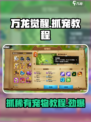 万龙觉醒💥抓稀有宠物超全教程来啦！