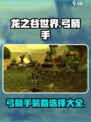 龙之谷世界弓箭手装备选哪个介绍