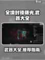 全境封锁曙光手游武器大全介绍