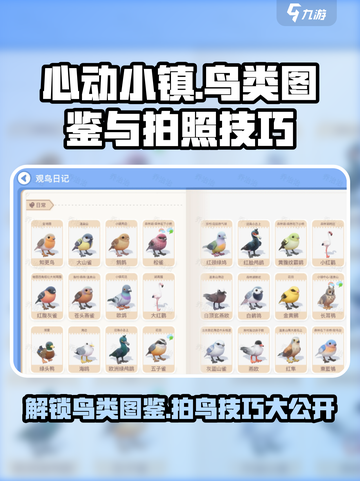 心动小镇鸟类图鉴有哪些介绍截图1