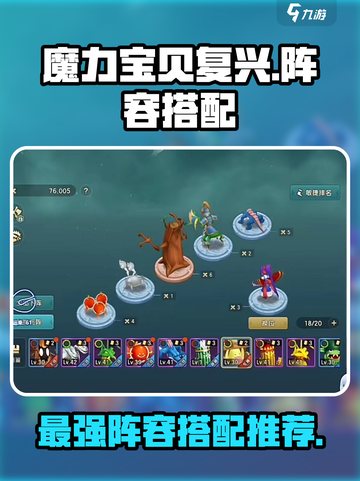 魔力宝贝复兴🔥最强阵容搭配攻略来了！截图1