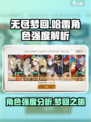无尽梦回哈雷🔥哈雷角色强度大揭秘！💥